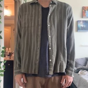 Madewell Men's Cotton Perfect Fit Striped Shirt